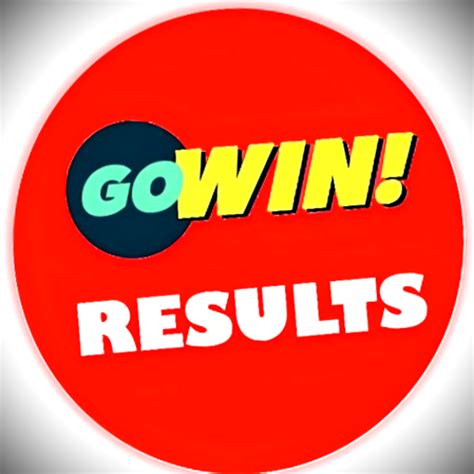 gowin results|Winners – GoWin.